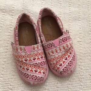 NWOT Toms Toddler Shoes